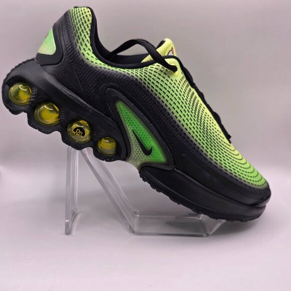 NIKE AIR MAX DN  Nike Air Max DN AMD (GS) - Lt. Lemon Twist/Black - Unisex - Y7 - New